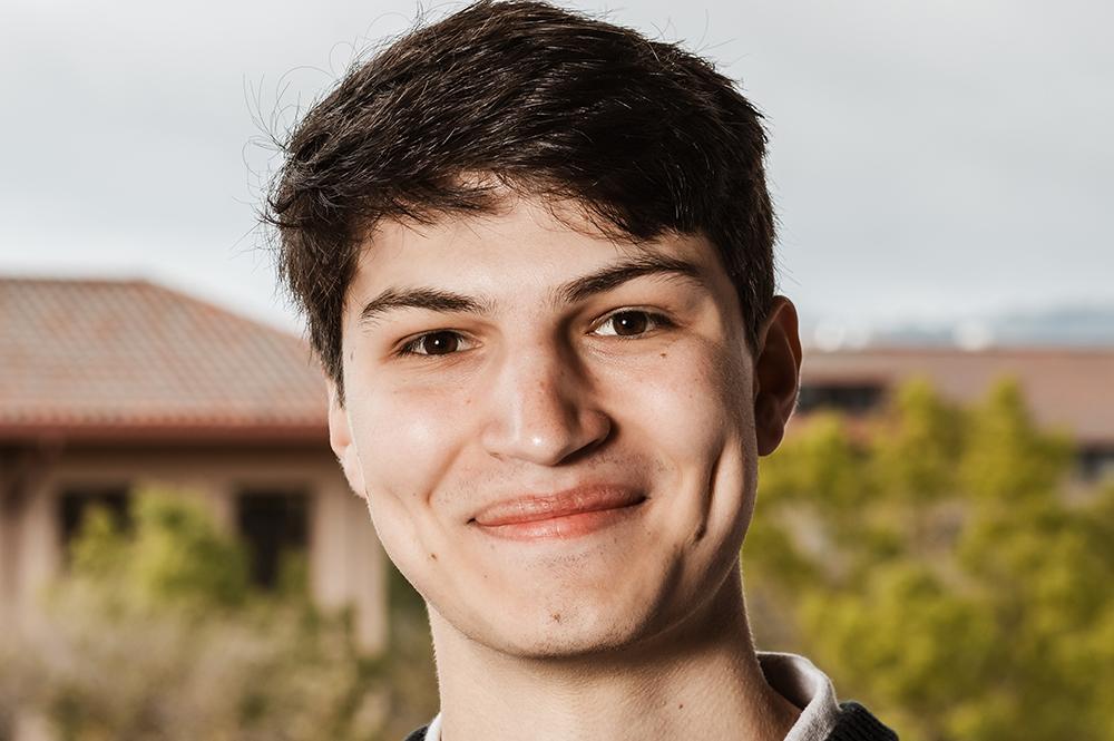 Velin "Venny" Kojouharov, photographed, is named 2024 Knight-Hennessy Scholar.